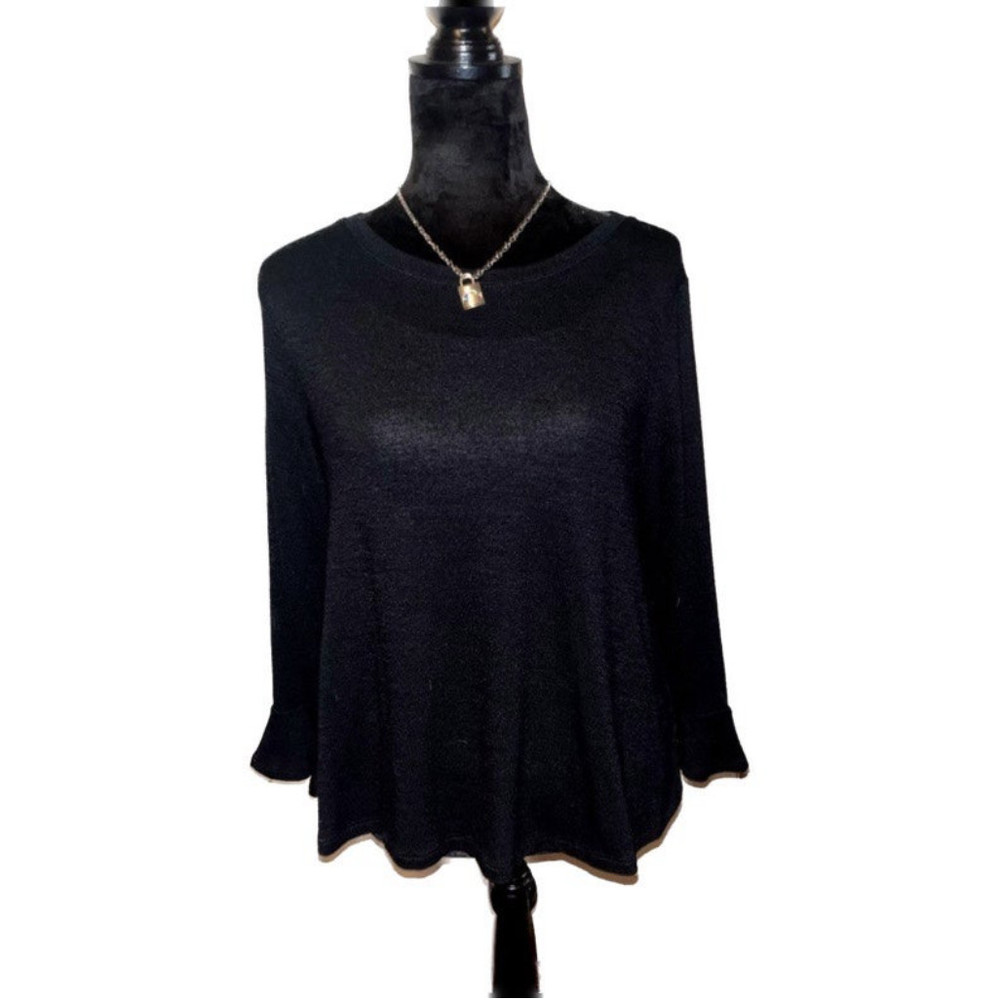 GAP LIGHTWEIGHT BLACK SWEATER